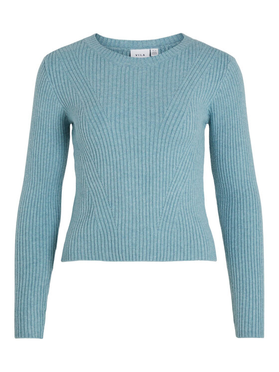 Vila Vila Sweater Corin 14075795 Kék Regular Fit