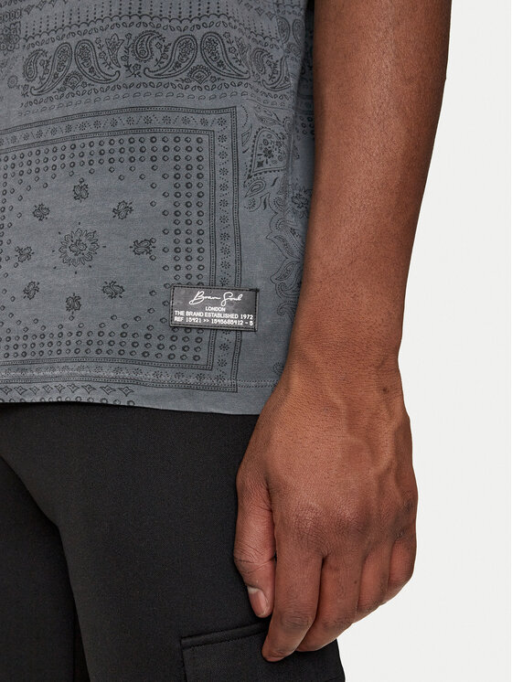 Brave Soul Brave Soul T-särk MTS-568MASCADA Sinine Regular Fit