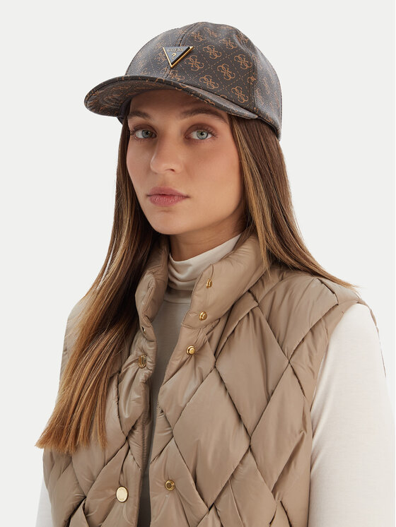 Guess Guess Καπέλο Jockey AM9546 POL01 Καφέ