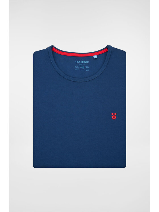 Próchnik Próchnik T-Shirt PM5 TS073124000028 Niebieski Regular Fit