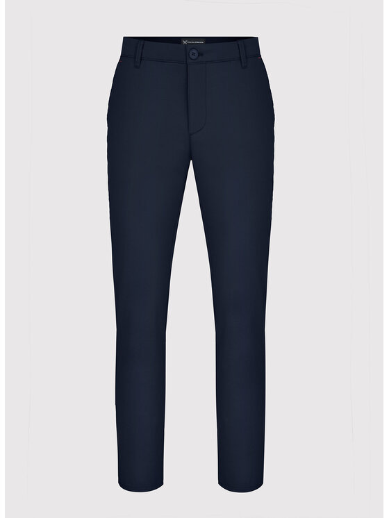 Pako Lorente Pako Lorente Spodnie materiałowe P23SB-WX-005 Granatowy Classic Fit