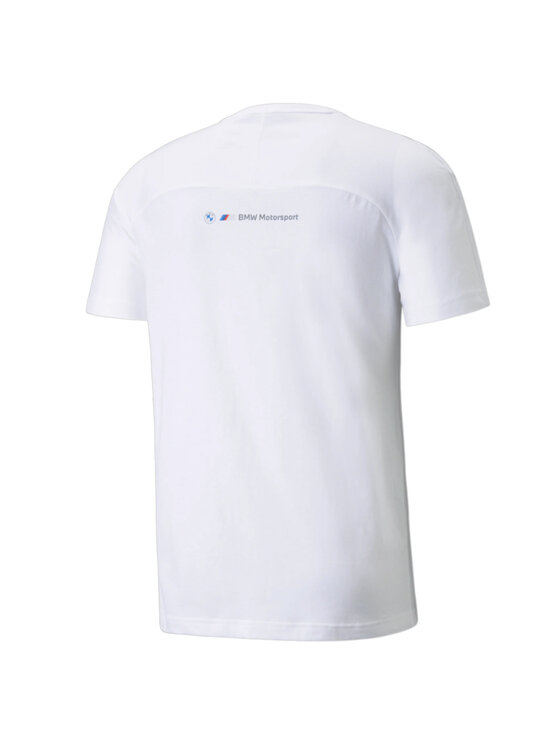 Puma Puma T-shirt Puma BMW M Motorsport T7 Tee Bianco Regular Fit