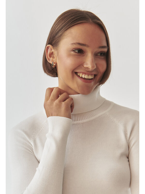 TATUUM TATUUM Svetr NEKOKI Krémová Fitted Fit