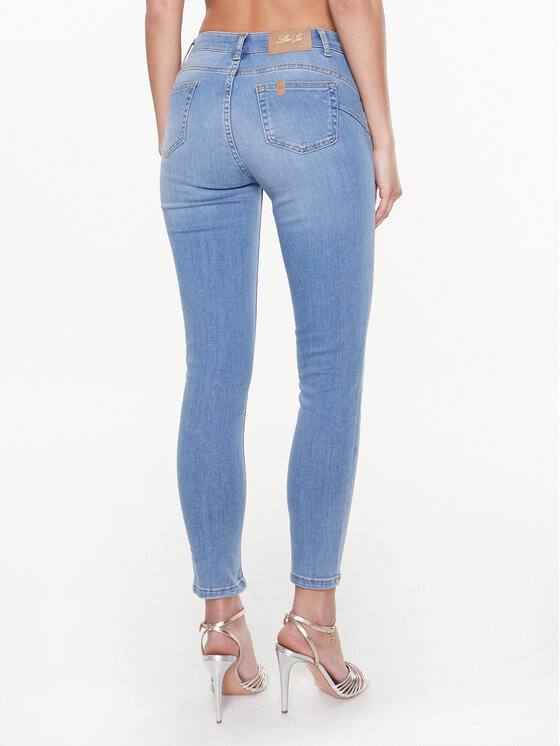 Liu Jo Liu Jo Jeans hlače UA3006 D4538 Modra Skinny Fit