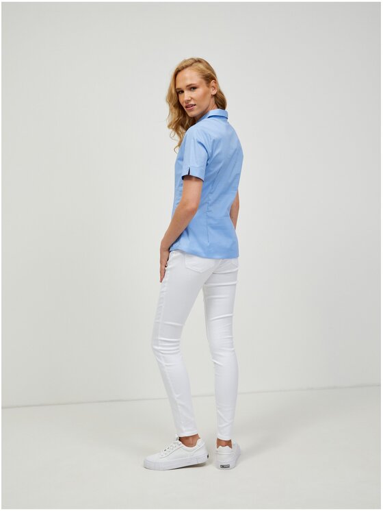 Orsay Orsay Koszula 690189-95__34 Biały Regular Fit