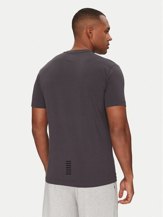 EA7 Emporio Armani EA7 Emporio Armani Тишърт 8NPT27 PJVQZ U8115 Сив Regular Fit