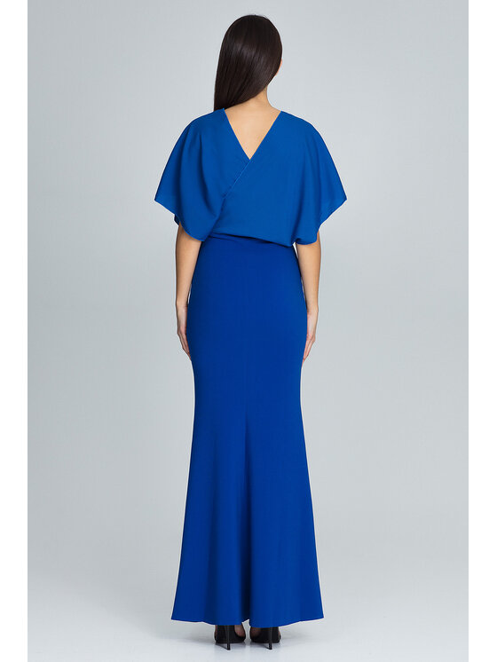 FIGL FIGL Šaty M577 Modrá Regular Fit