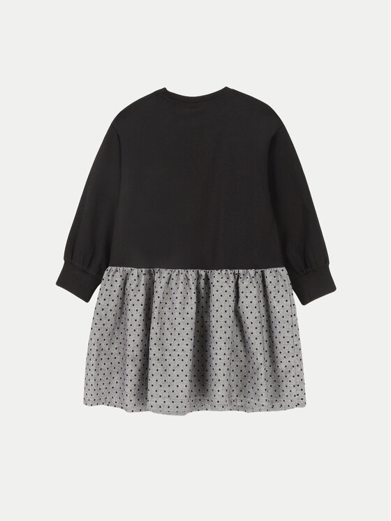 Coccodrillo Coccodrillo Трикотажна сукня ZC4129101CGK Чорний Regular Fit