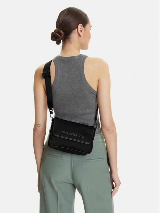 KARL LAGERFELD KARL LAGERFELD Ročna torba A2M30156 Črna