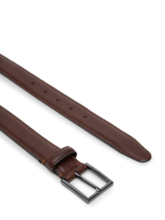 Tommy Hilfiger Tommy Hilfiger Чоловічий ремінь Hudson Leather 3.0 AM0AM13379 Коричневий