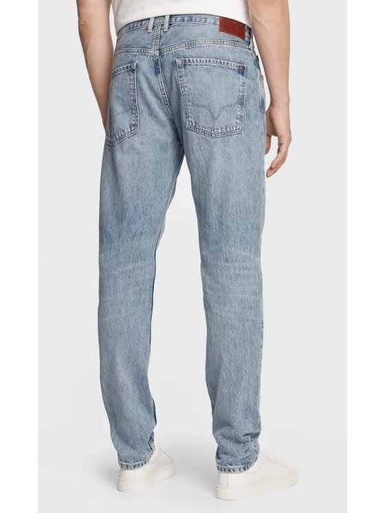 Pepe Jeans Pepe Jeans Jeansy PM206317 Błękitny Relaxed Fit