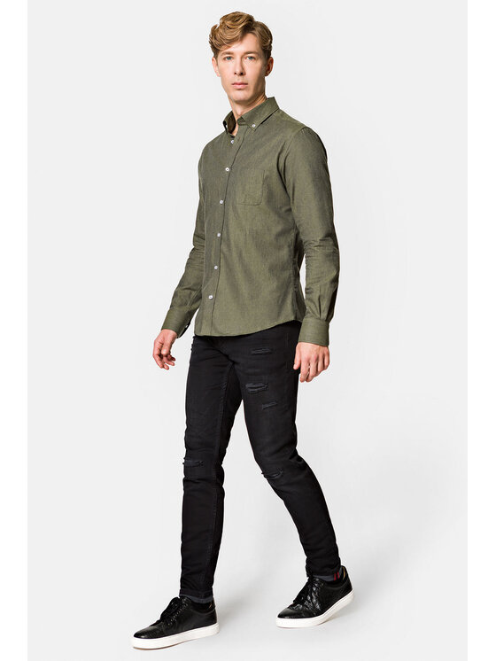 Lancerto Lancerto Jeansy Ruben SP113222000023 Czarny Slim Fit