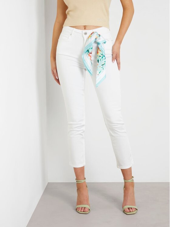 Guess Guess Pantaloni di tessuto 163127 Bianco Slim Fit