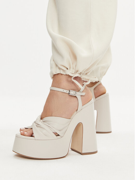 MAX&Co. MAX&Co. Hlače Corvino 2416131072200 Bež Wide Leg
