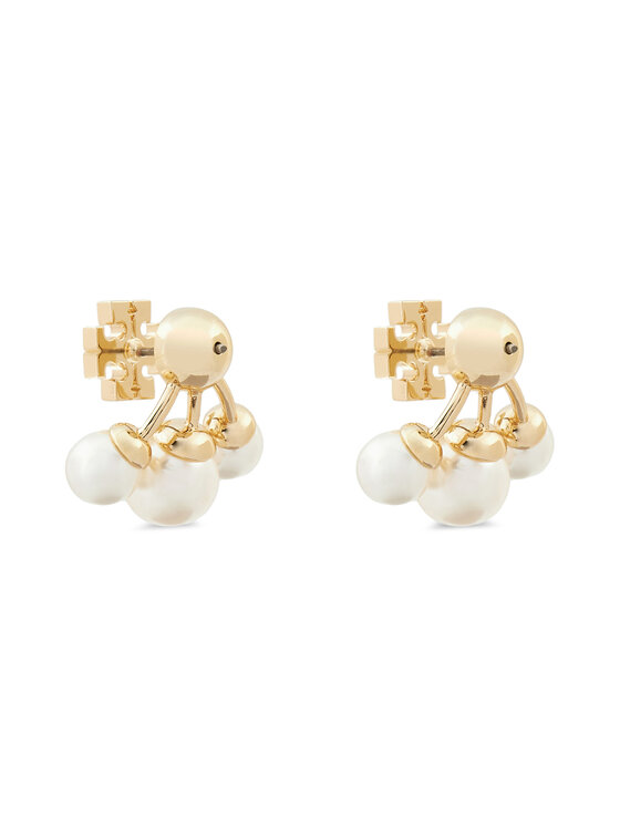 Tory Burch Tory Burch Kõrvarõngad Kira Pearl Front-Back Earring 153672 Kuldne