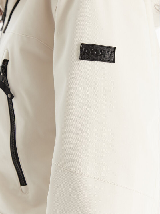 Roxy Roxy Geacă de schi ERJTJ03515 Alb Slim Fit