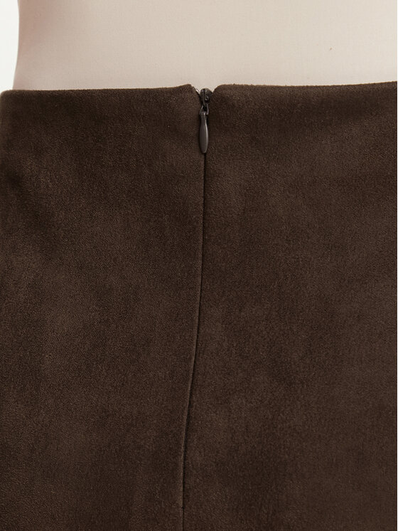 Rinascimento Rinascimento Spódnica mini CFC0130583003 Brązowy ciemny Slim Fit