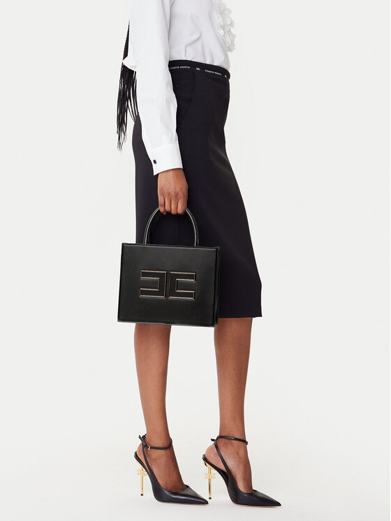 Elisabetta Franchi Elisabetta Franchi Ročna torba BS-33A-56E2-V380 Črna