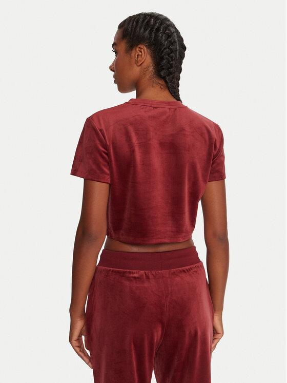 Guess Guess T-särk V3BI01 K0232 Bordoopunane Regular Fit