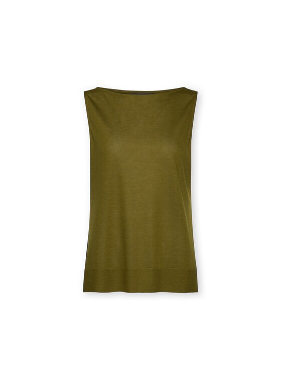 Elena Mirò Elena Mirò Top G095Z000616N025 Zielony Regular Fit