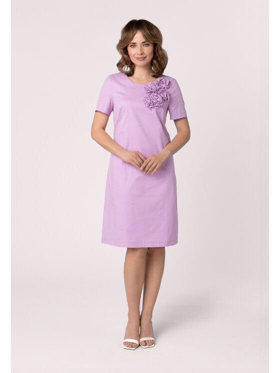 QUIOSQUE QUIOSQUE Každodenné šaty 4UC013 Fialová Regular Fit