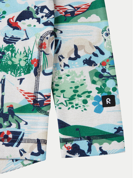 Reima Reima Fleece Haave 5200120B Πράσινο Regular Fit