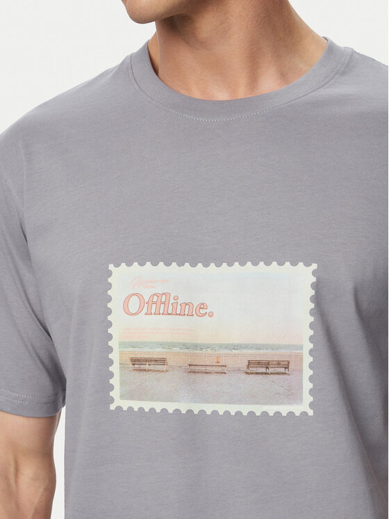 Jack & Jones Jack & Jones T-Shirt Montauk Photo 12290890 Μπλε Regular Fit