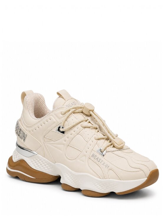 Plein Sport Plein Sport Sneakersy 31534 Béžová