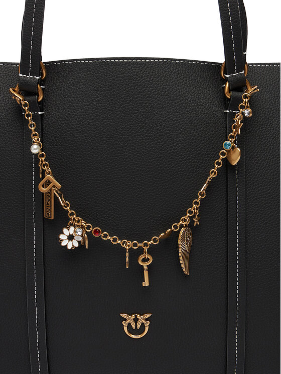 PINKO PINKO Maiņas siksniņa somai Bag Charm 2 AI 25-26 PCPL 105519 A2RJ Zelta