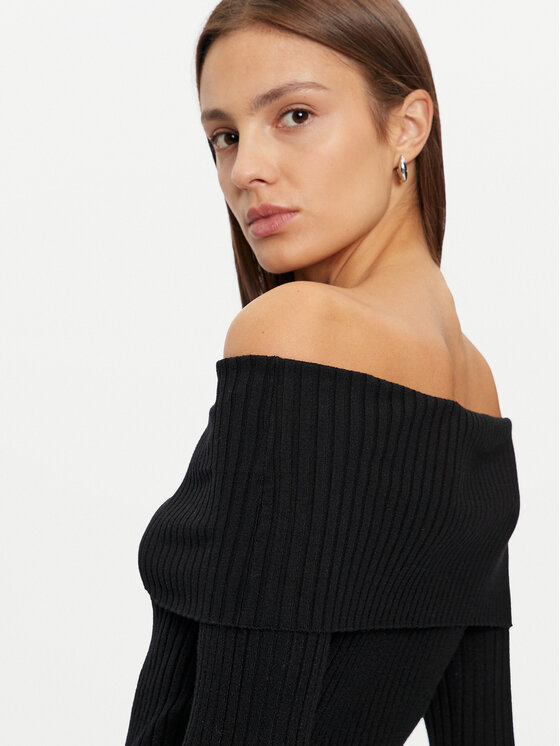 JDY JDY Blúzka Liva 15336133 Čierna Slim Fit