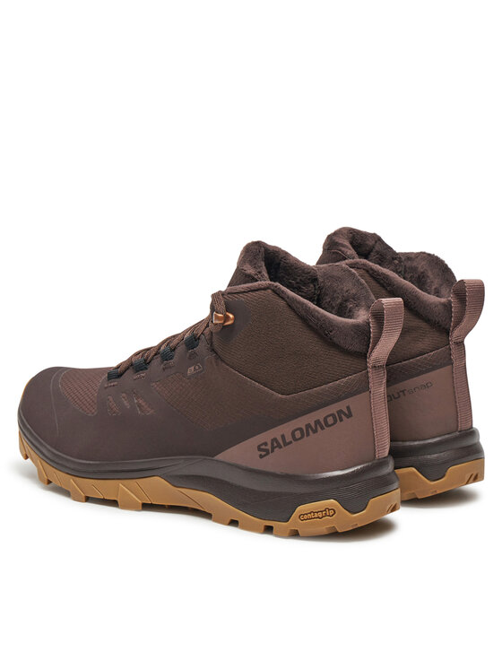 Salomon Salomon Bakancs Outsnap Climasalomon™ Waterproof L47685100 Barna