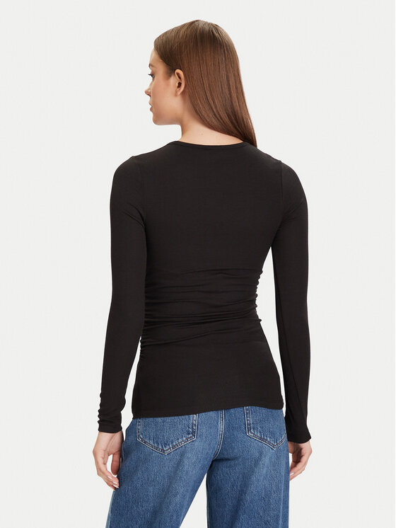 Tommy Jeans Tommy Jeans Bluza DW0DW21568 Črna Slim Fit