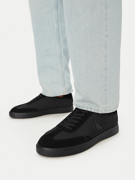 Calvin Klein Calvin Klein Сникърси Low Prof Cupsole Wt Ny-Su HM0HM02202 Черен
