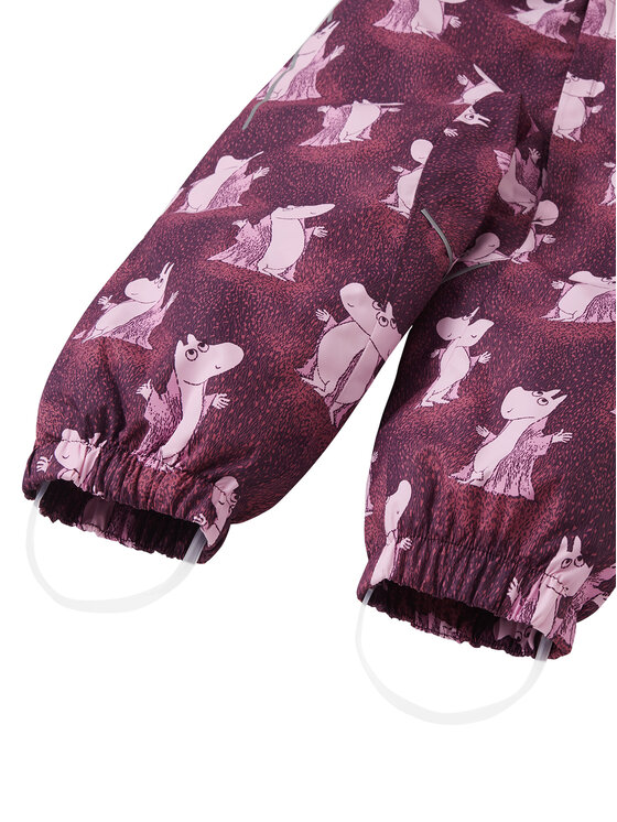 Reima Reima Zimski kombinezon Moomin Lyster 5100011D Ljubičasta Regular Fit