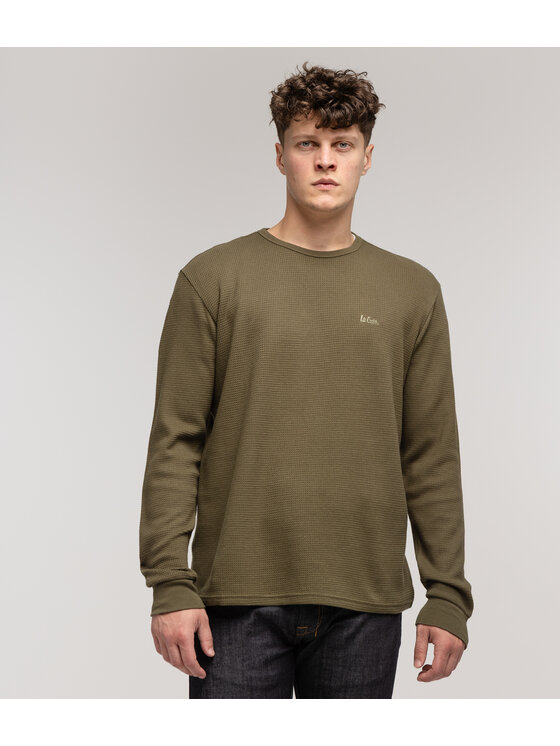 Lee Cooper Lee Cooper Longsleeve MATEO 2650 Khaki Regular Fit