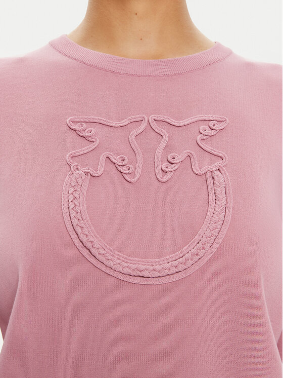 PINKO Pinko Megztinis Acciuga 101568 A115 Rožinė Regular Fit