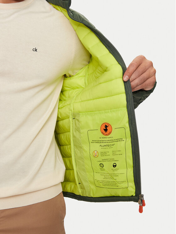 Save The Duck Save The Duck Talvejope D32430M GIGA19 Roheline Regular Fit