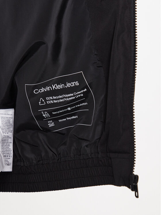 Calvin Klein Jeans Calvin Klein Jeans Μπουφάν μεταβατικό J30J323467 Μαύρο Regular Fit