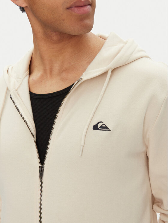 Quiksilver Quiksilver Felpa EQYFT04952 Écru Regular Fit