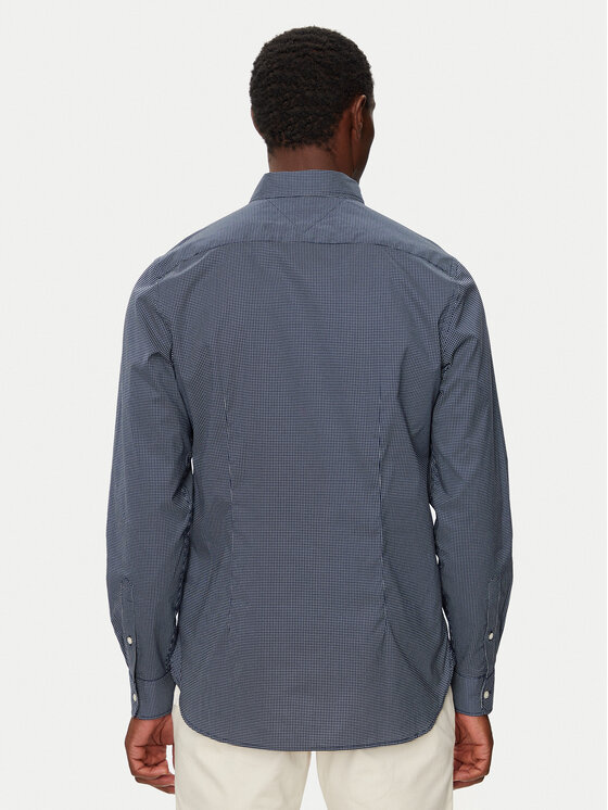 Tommy Hilfiger Tommy Hilfiger Srajca MW0MW34571 Mornarsko modra Slim Fit