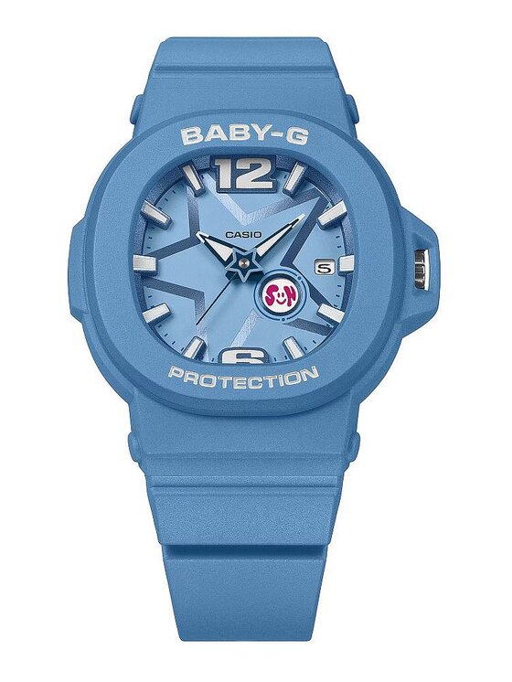 Baby-G Baby-G Zegarek Casio-BGA-10D-2A2ER Niebieski