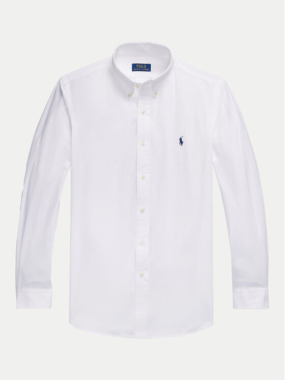Polo Ralph Lauren Polo Ralph Lauren Srajca 710928255002 Bela Custom Fit