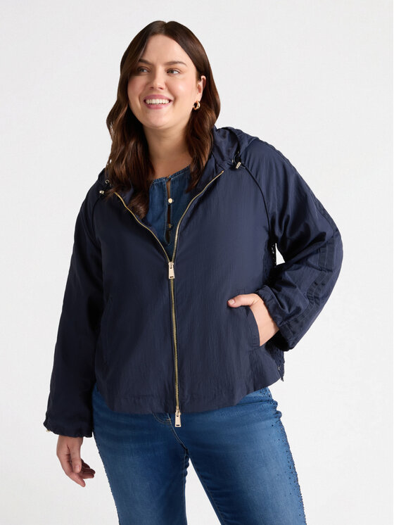 Fiorella Rubino Fiorella Rubino Cappotto F404T001293N034 Blu A-Line Fit