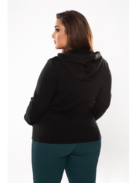 ROUGH RADICAL ROUGH RADICAL Bluza UNIVERSAL HOODIE + Czarny Relaxed Fit