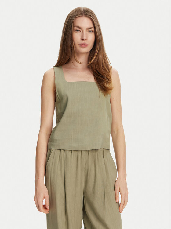 Marella Marella Top Terni 2513161055 Verde Regular Fit