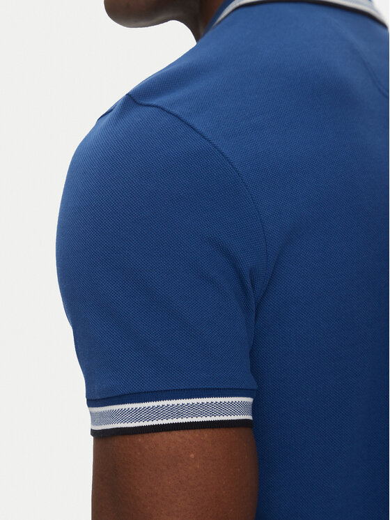BOSS BOSS Polo majica Paddy 50469055 Modra Regular Fit