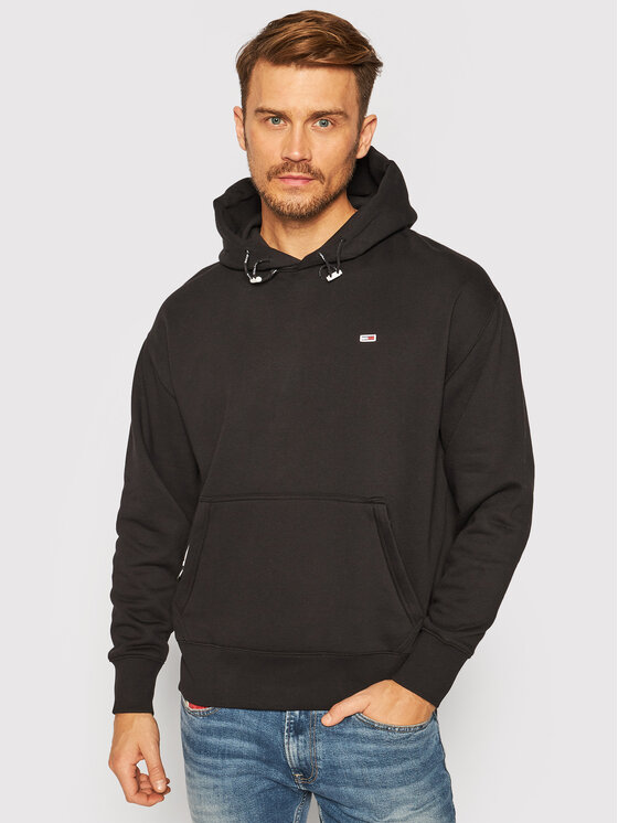 Tommy Jeans Džemperis Tjm Detail Hoodie DM0DM09784 Juoda Regular Fit •  Modivo.lt