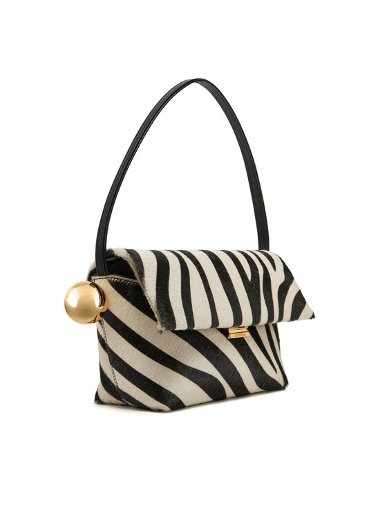 JACQUEMUS JACQUEMUS Ročna torba The Rond Carre 24H243BA383-3209 Bela
