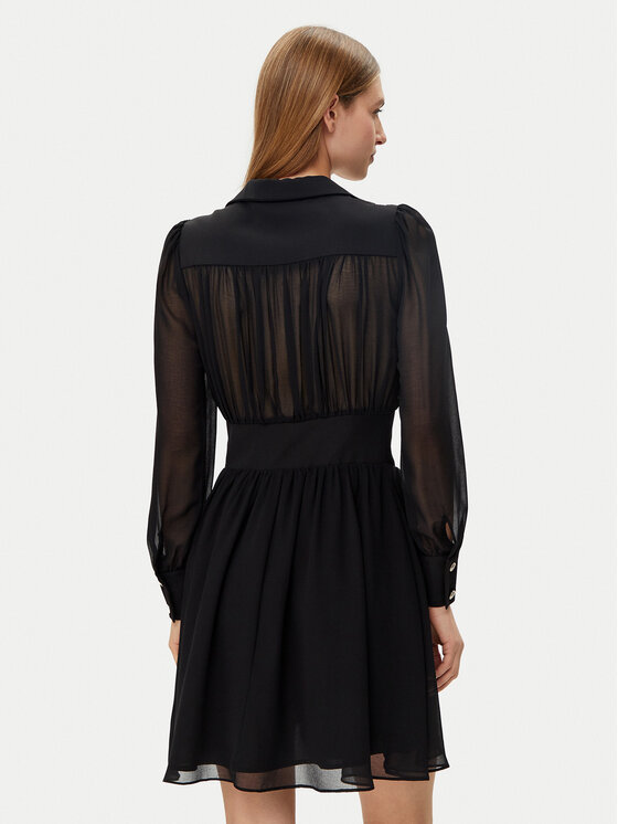 Morgan Morgan Sukienka codzienna 251-ROPLIS Czarny Loose Fit