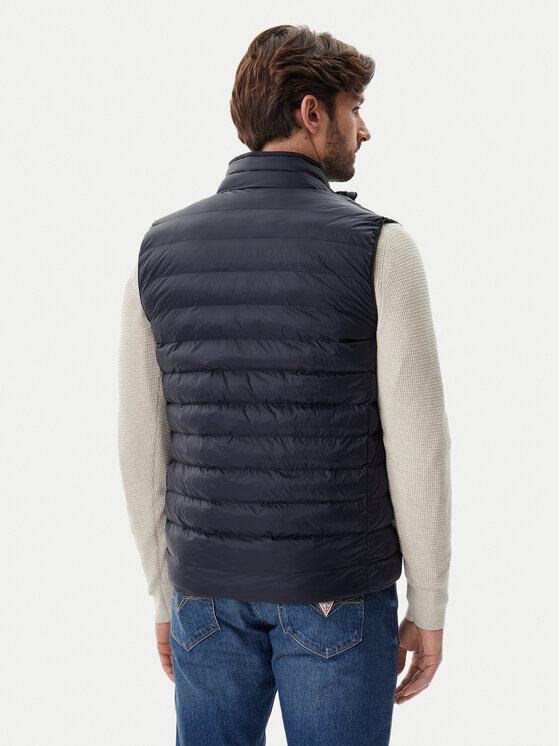Tommy Hilfiger Tommy Hilfiger Kamizelka Core Packable MW0MW39989 Granatowy Regular Fit
